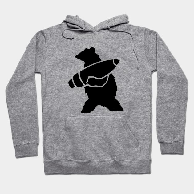 Wojtek Bear Hoodie by BarkeranArt